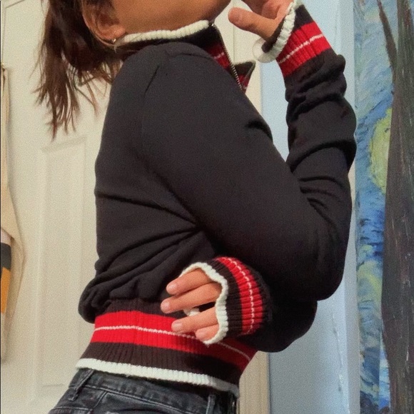 Garage half zip up sweater - Picture 1 of 4